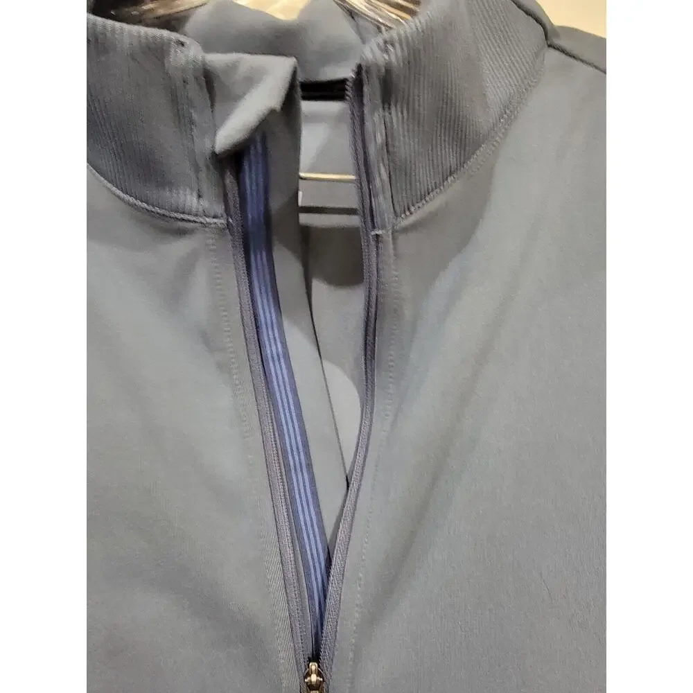 Adidas Men XLarge Golf Mock Neck Layering Pullover Shirt Athletic Leisure Casual